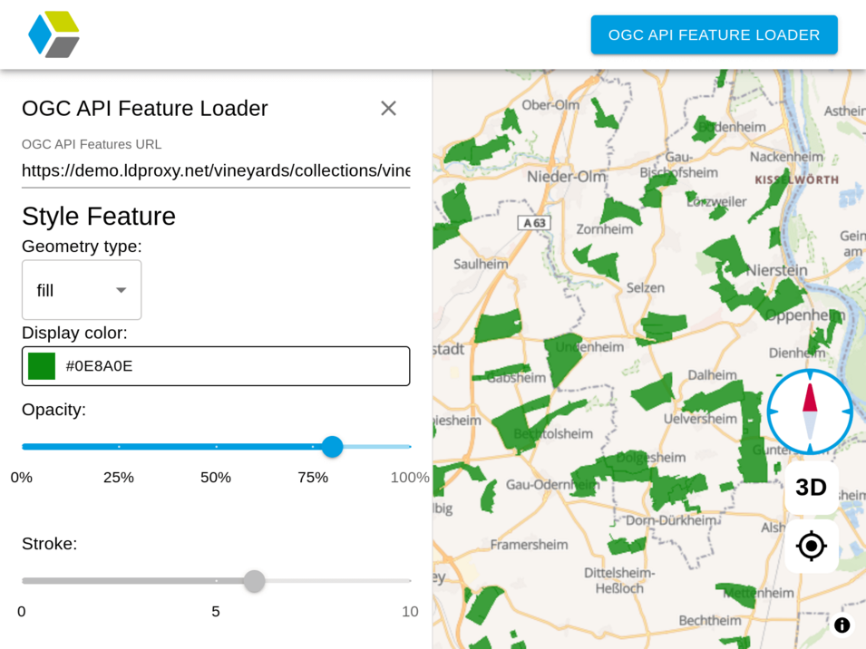 OGC API MapComponents light