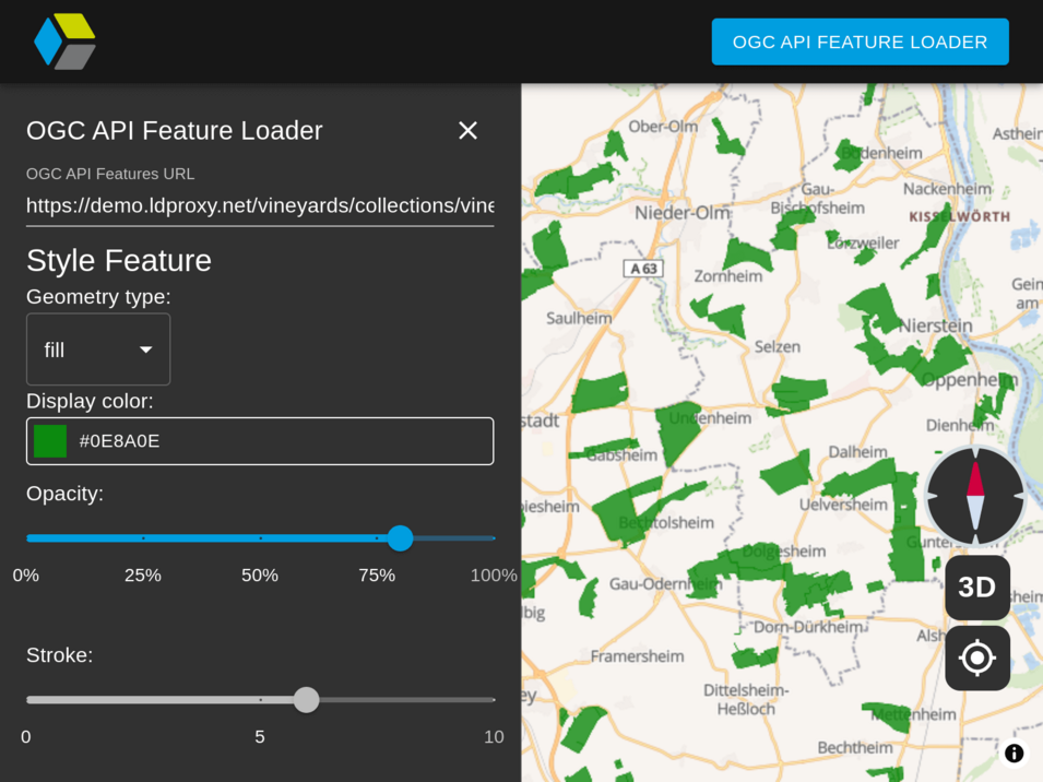 OGC API MapComponents light